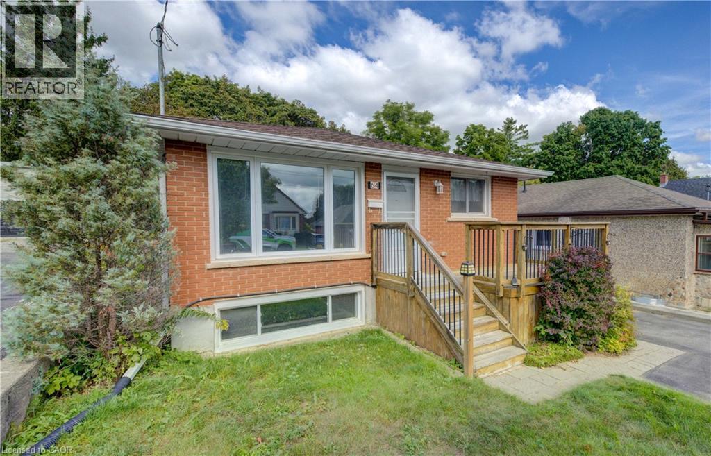 Brick exterior with white trim - 64 Stanley Street, Cambridge, ON