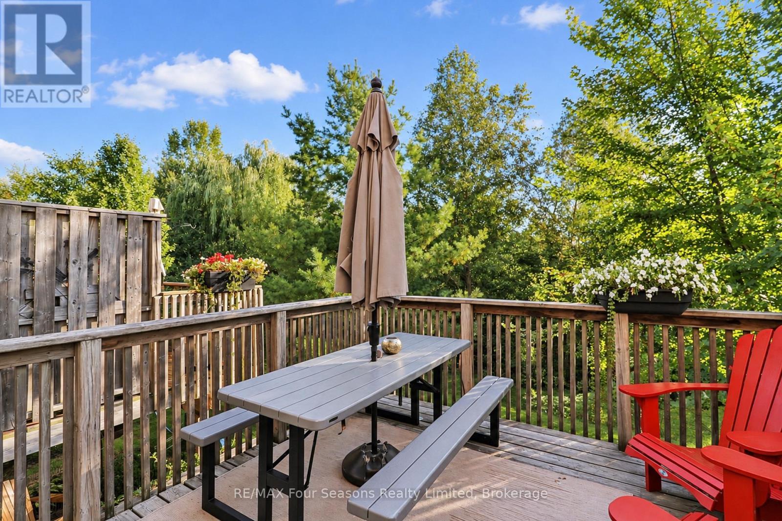 Balcony off living/dining area - 55 Conservation Way, Collingwood, ON