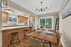 Dining/Breakfast Area with Walk Out to Deck -