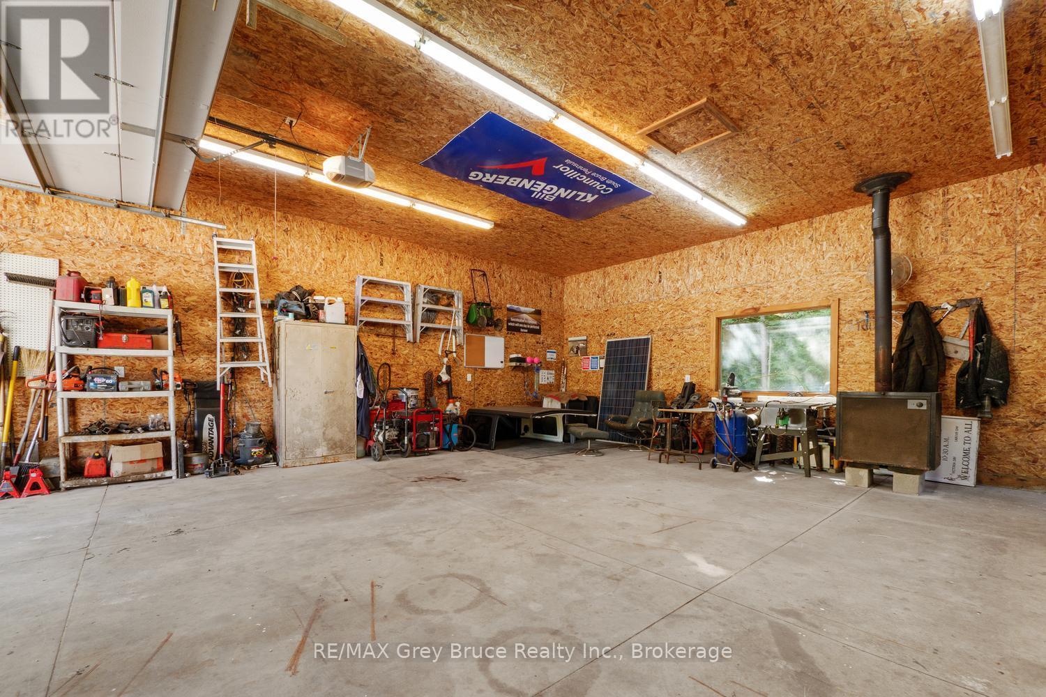 Woodstove + electric heater, water tap installed - 135 North Diagonal, South Bruce Peninsula, ON
