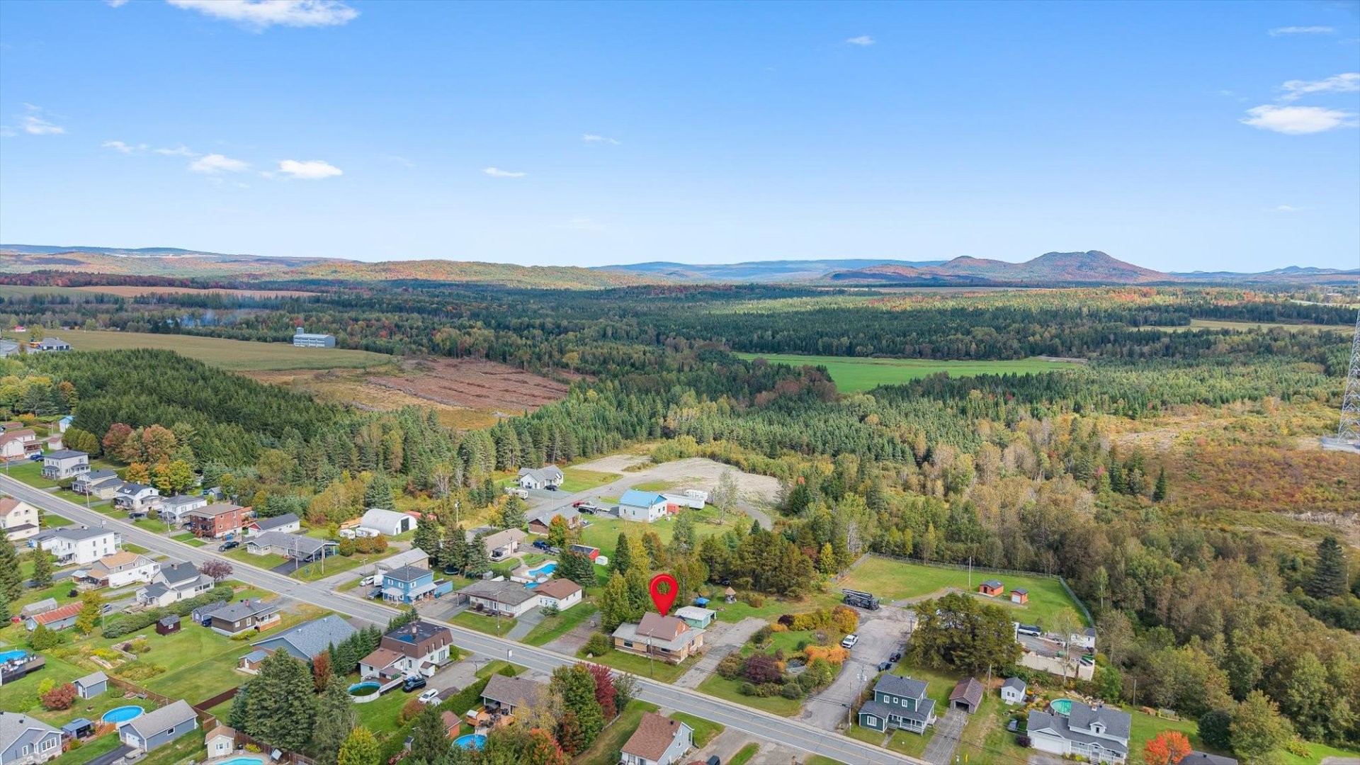 Aerial View - 302 Rue Langevin, Saint-Odilon-De-Cranbourne, QC
