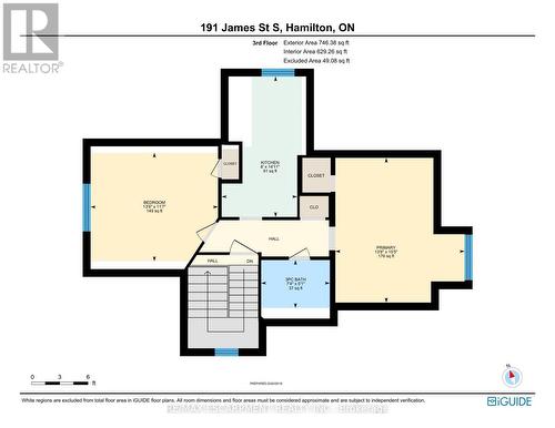 3Rd Floor - 191 James Street S, Hamilton, ON 
