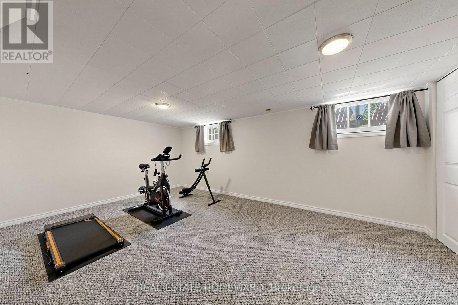 Basement Bedroom/Exercise Room - 120 Pitt Avenue, Toronto, ON
