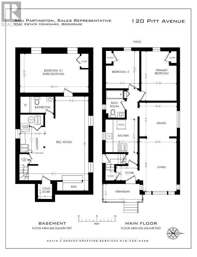 Floor Plans - 120 Pitt Avenue, Toronto, ON