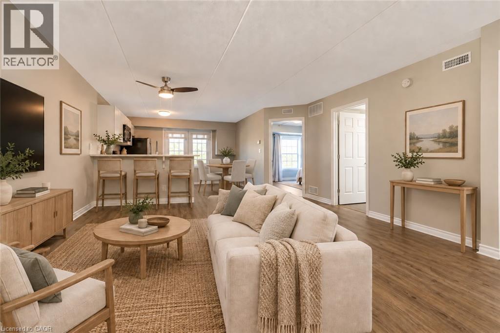 Virtually staged/digitally enhanced - 1421 Walkers Line Unit# 205, Burlington, ON