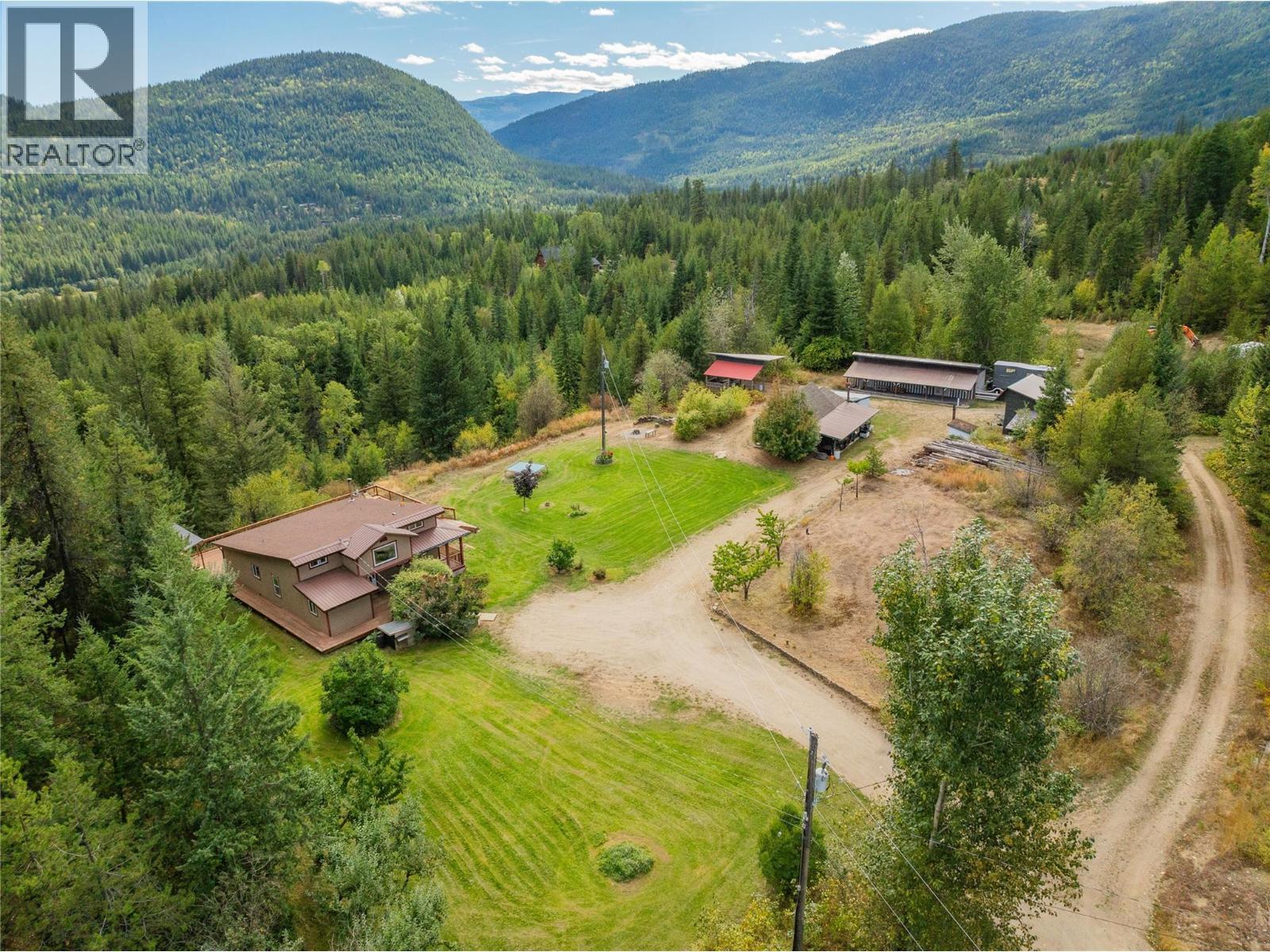 15.4 Acres! - 2396 Nault Road, Pass Creek, BC