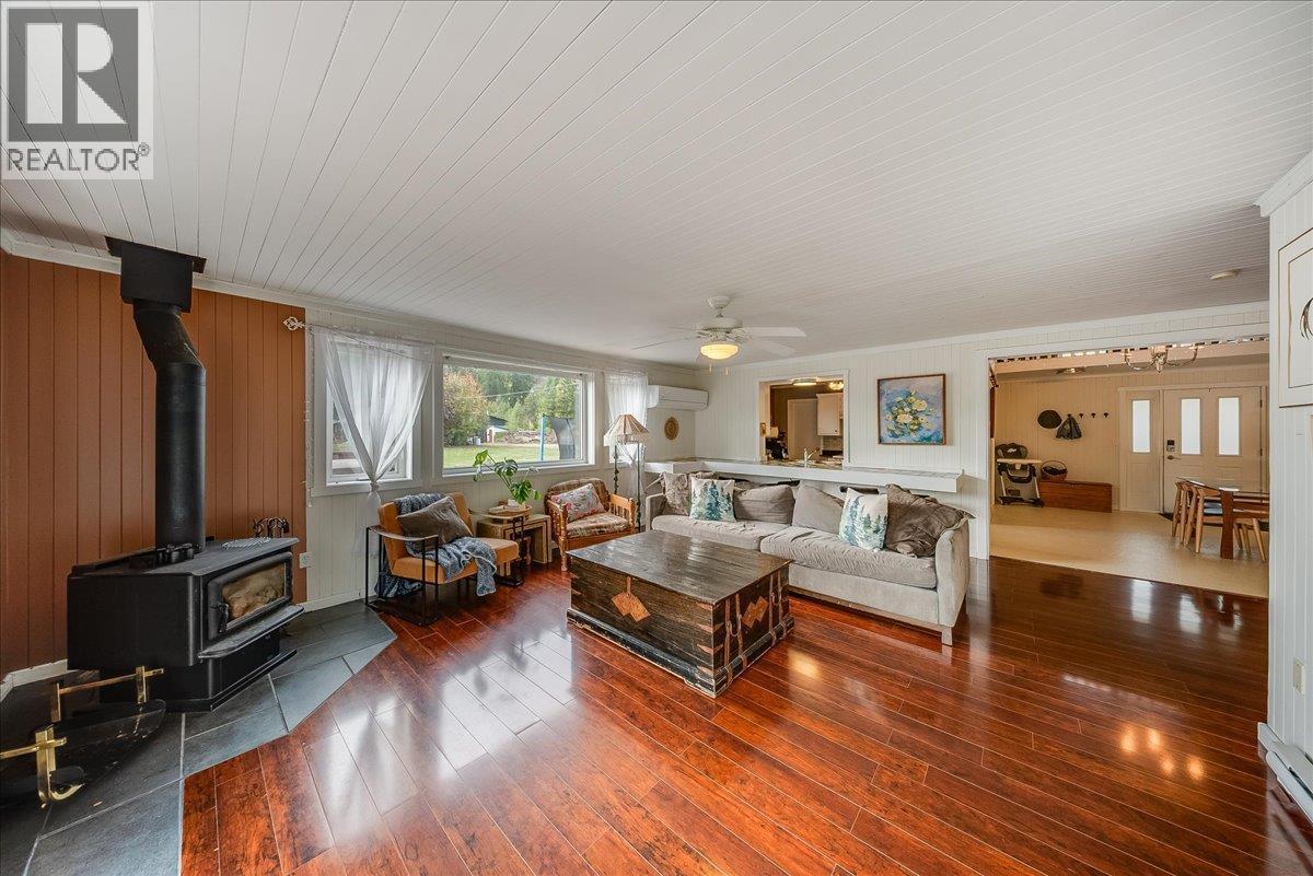 WETT certified wood stove - 2396 Nault Road, Pass Creek, BC