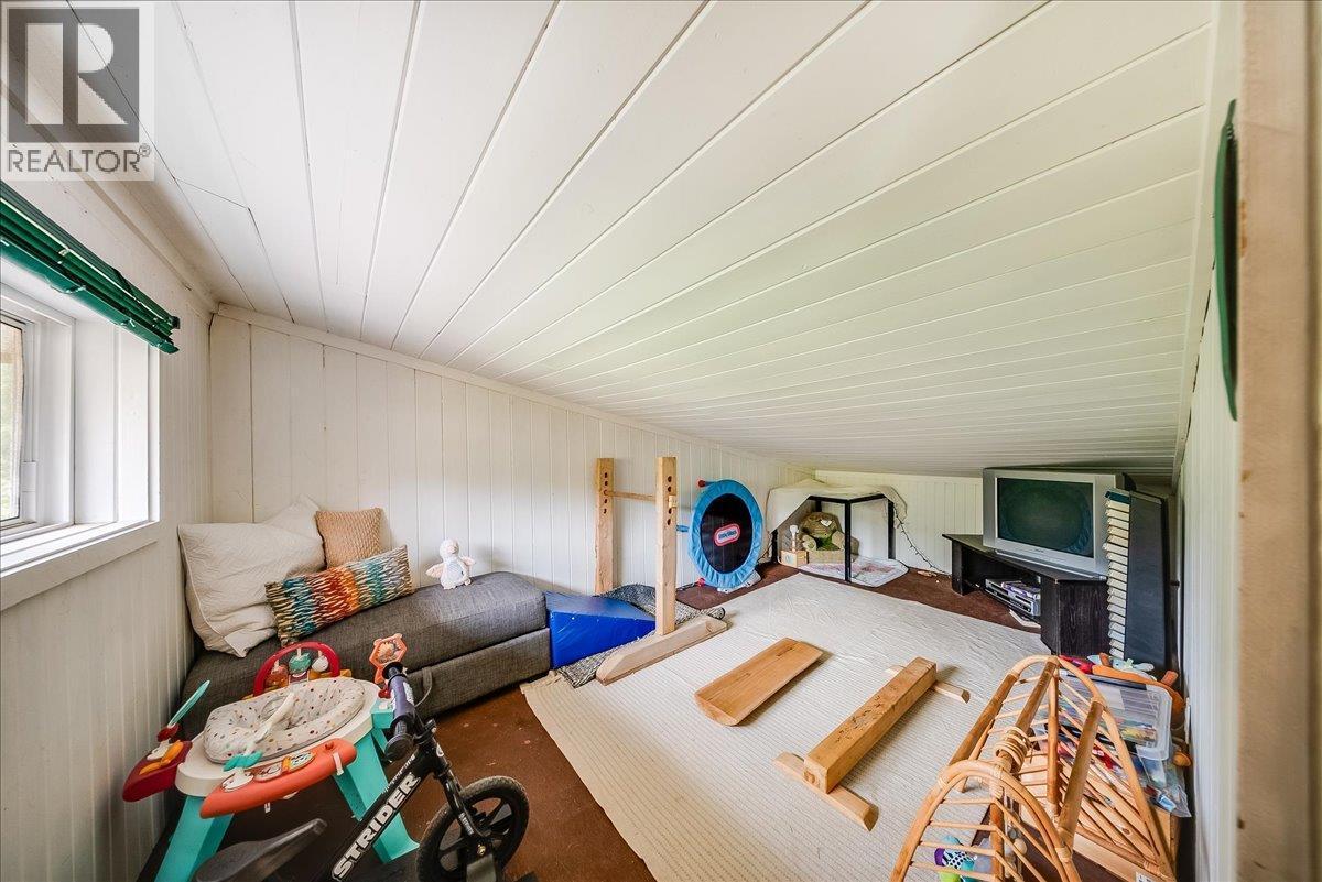 Playroom nook off loft - 2396 Nault Road, Pass Creek, BC