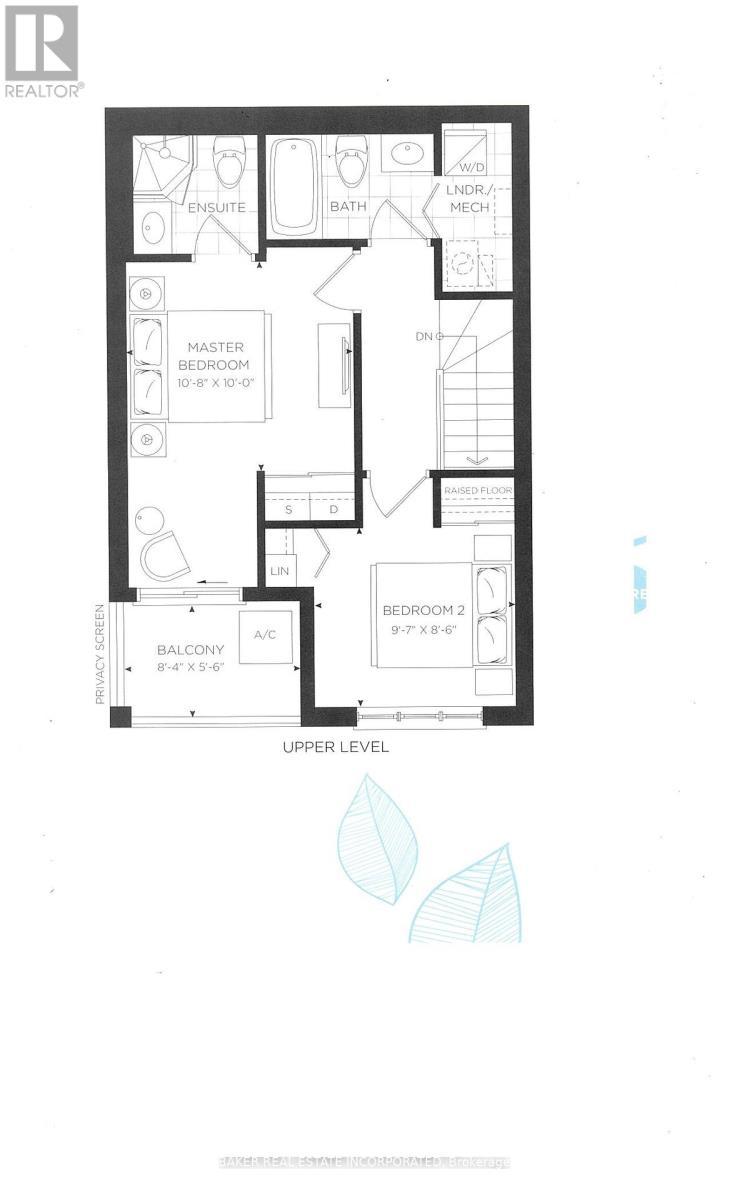 Upper Level / 2nd Level - Th 31 - 120 Twenty Fourth Street, Toronto, ON
