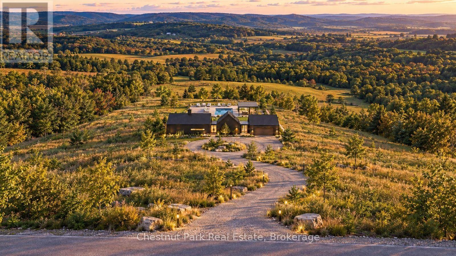 Artist rendering of proposed home. - 728534 21St Side Road, Blue Mountains, ON