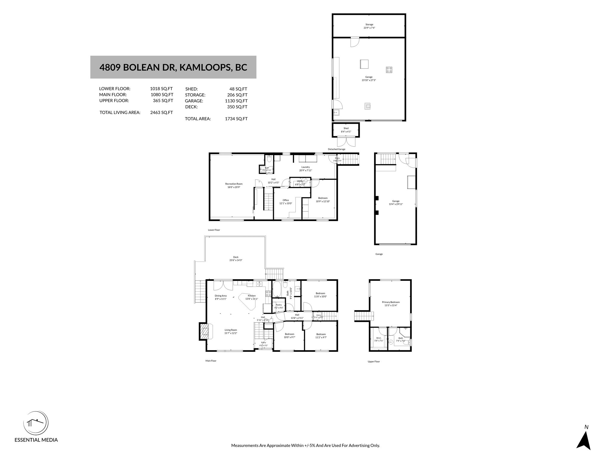 4809 Bolean Drive, Kamloops, BC