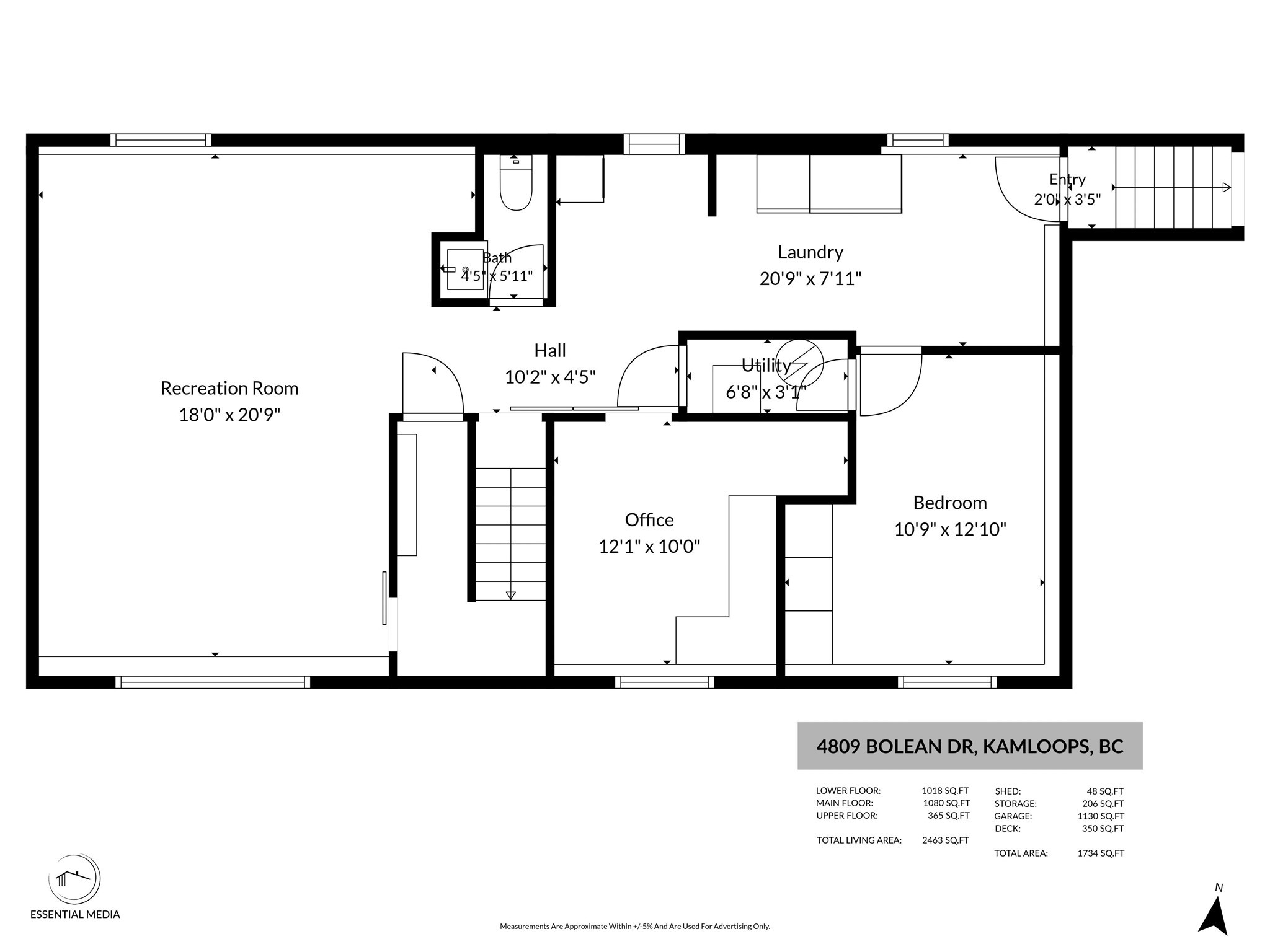 4809 Bolean Drive, Kamloops, BC