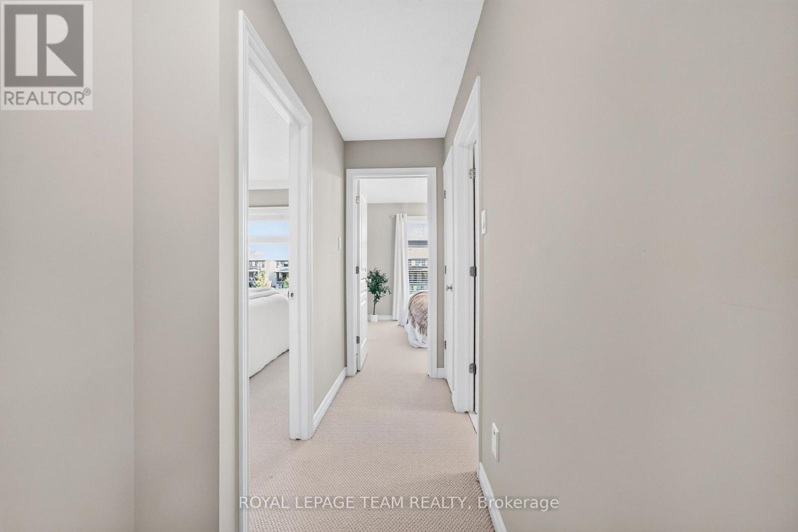 Hallway to bedroom 2 - 246 Leather Leaf Terrace, Ottawa, ON