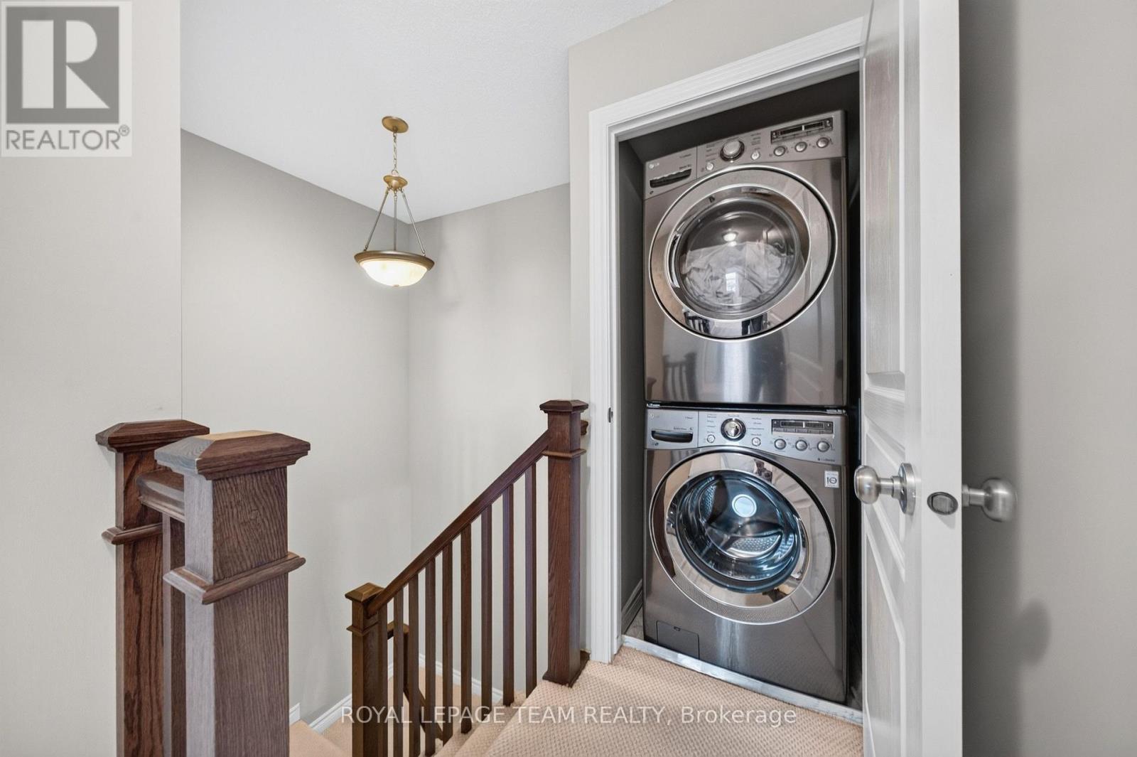 Convenient laundry on the bedroom level - 246 Leather Leaf Terrace, Ottawa, ON