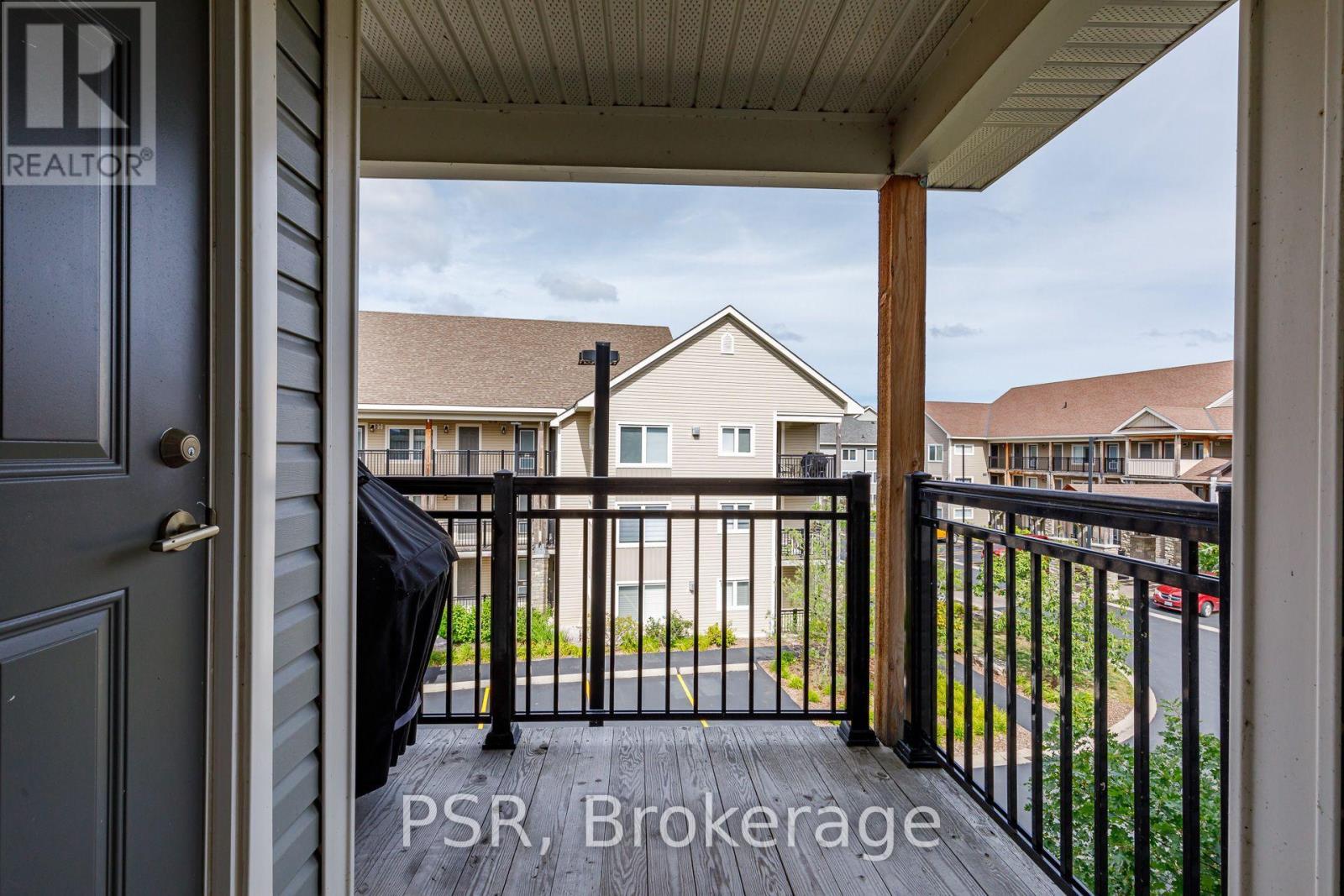 Second Balcony with Gas Connection - 308 - 4 Anchorage Crescent, Collingwood, ON
