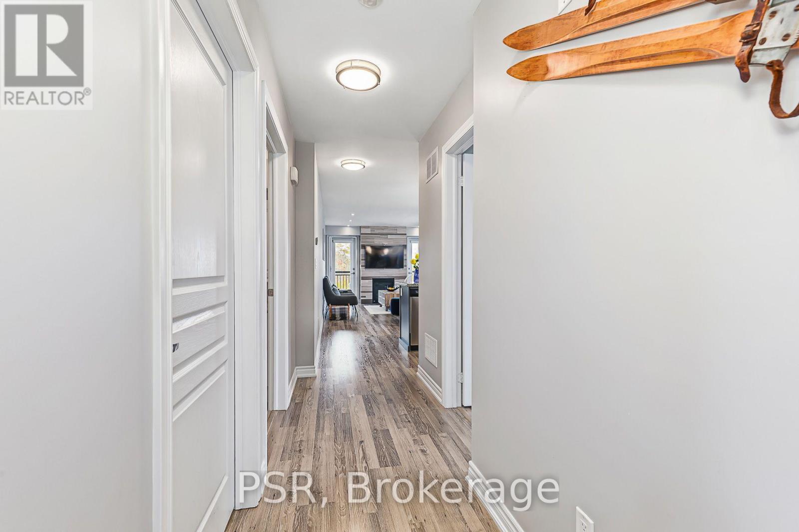 Hallway to Living Area - 308 - 4 Anchorage Crescent, Collingwood, ON