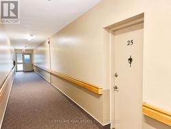 Corridor to access unit -