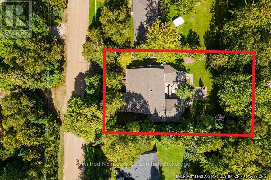 Ariel outline of property - 7 3Rd Avenue S, Native Leased Lands, ON