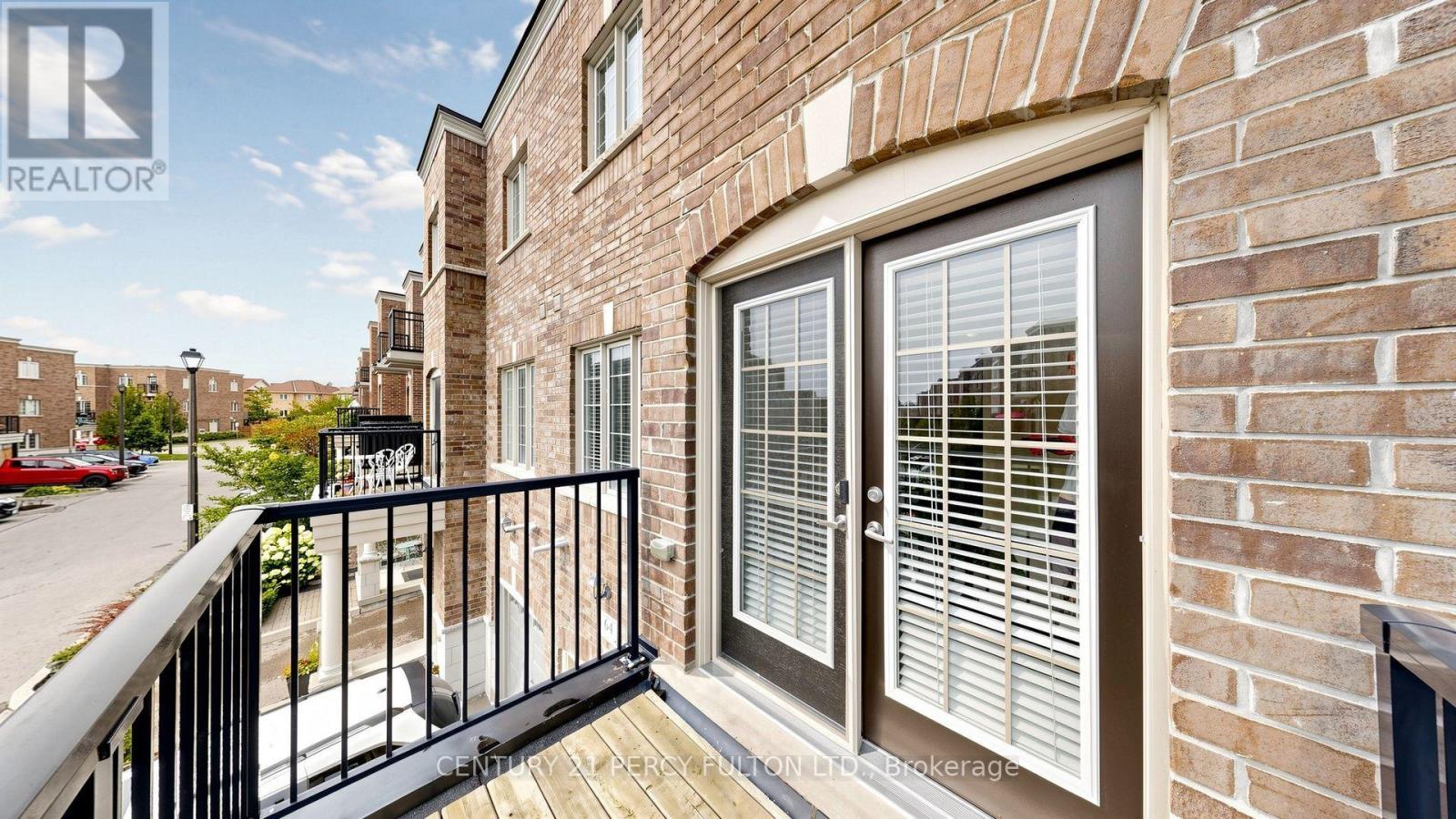 Front Terrace from Living/Dining - 64 Ferris Square, Clarington, ON