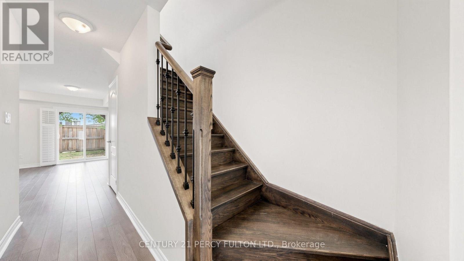 Stairway Leading to Main Floor - 64 Ferris Square, Clarington, ON