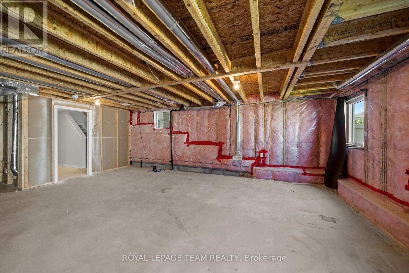 Lower Level with Walkout & Bathroom Rough in - 32 Escallonia Court, Ottawa, ON