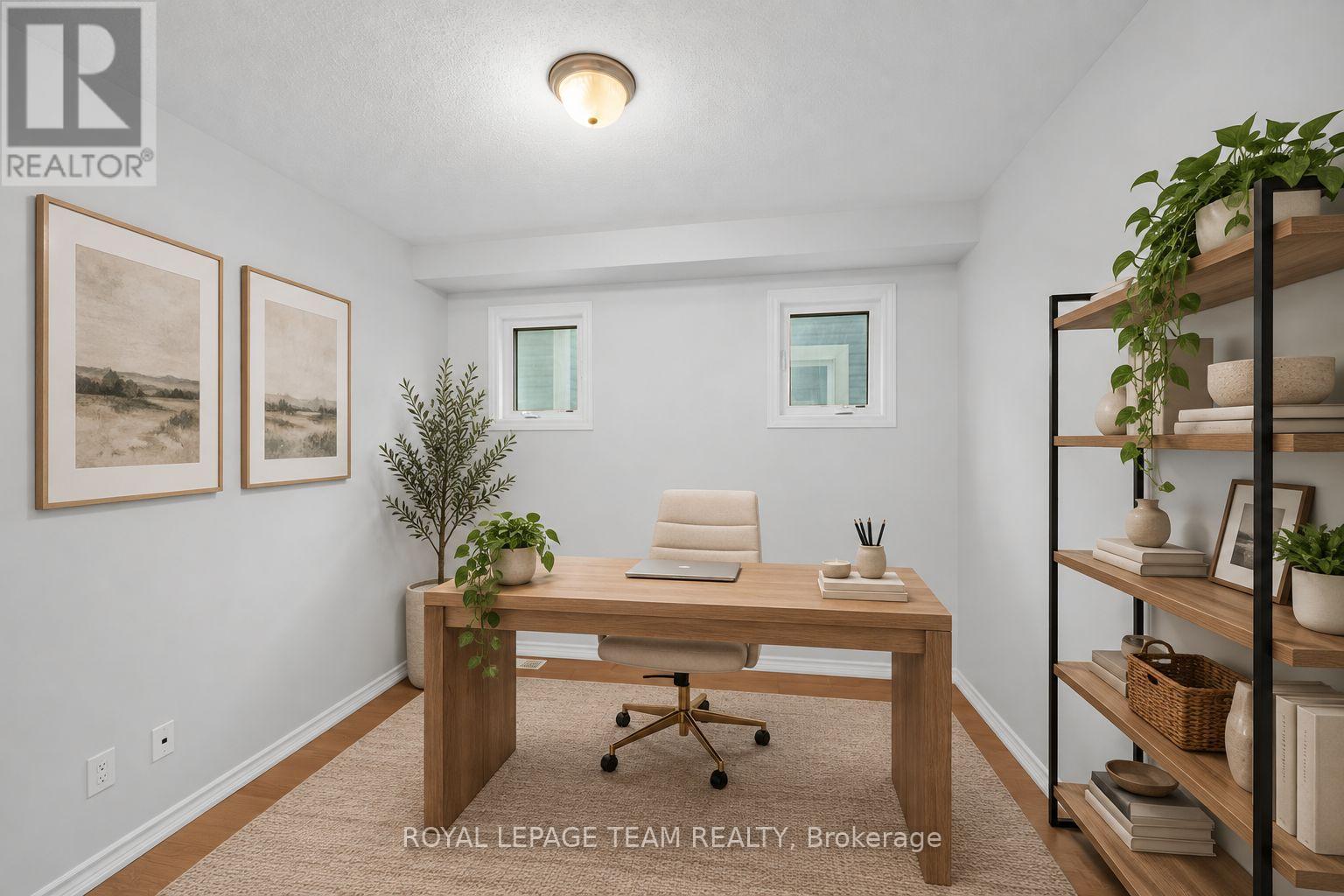 Virtually Staged - Home Office/Den - 32 Escallonia Court, Ottawa, ON