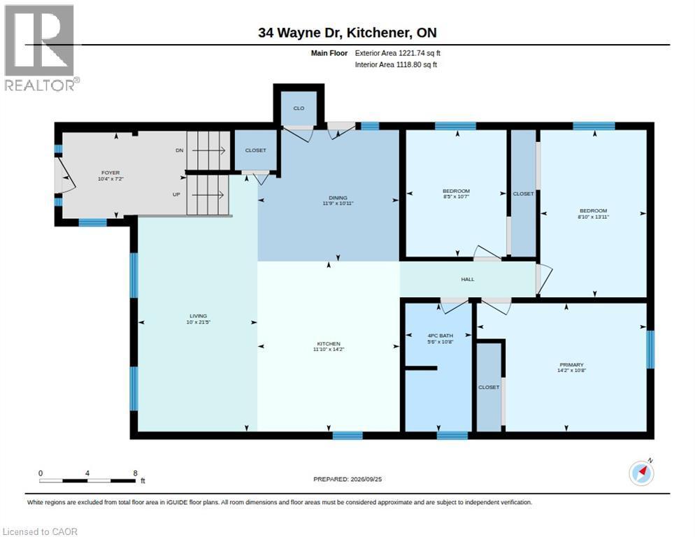 Floor plan - 34 Wayne Drive, Kitchener, ON