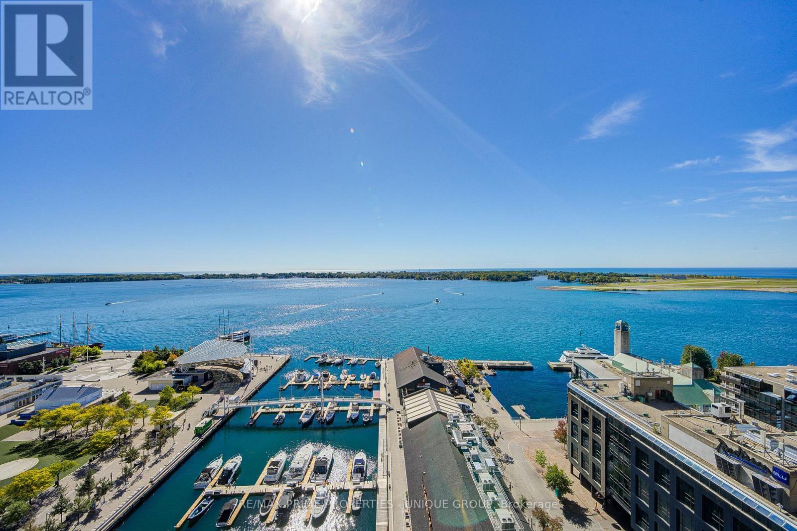 South views from roof top deck. - 301 - 250 Queens Quay W, Toronto, ON