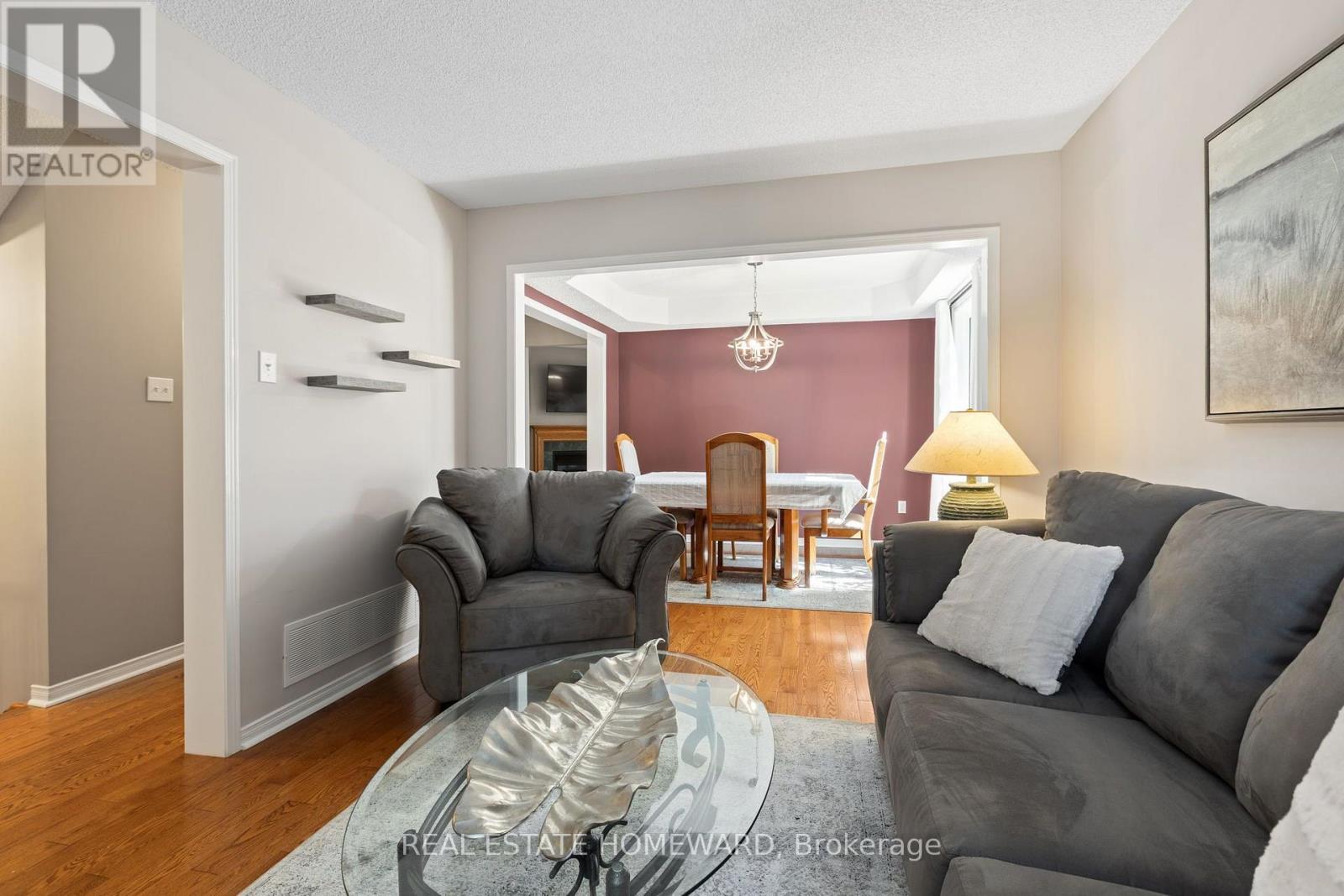 Living and Dining - 3332 Forrestdale Circle, Mississauga, ON