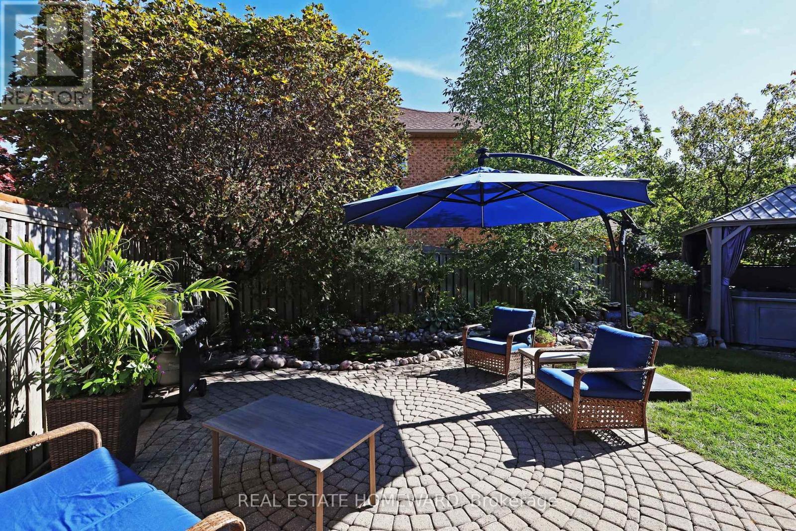 Back Patio - 3332 Forrestdale Circle, Mississauga, ON