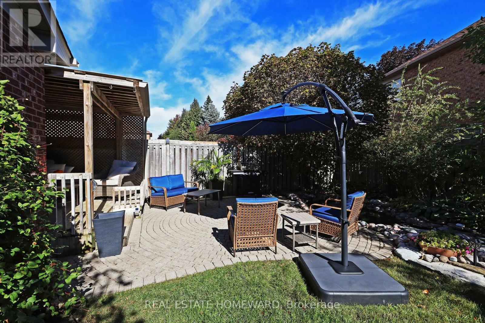 Large Backyard - 3332 Forrestdale Circle, Mississauga, ON