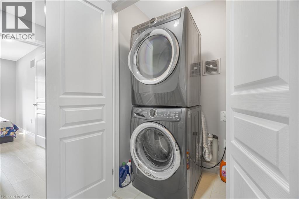 Stacked laundry appliances - 1890 Rymal Road E Unit# 144, Hamilton, ON