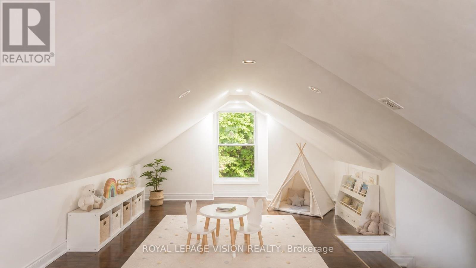 Virtually Staged open Attic space - 15 Shade Street, Cambridge, ON