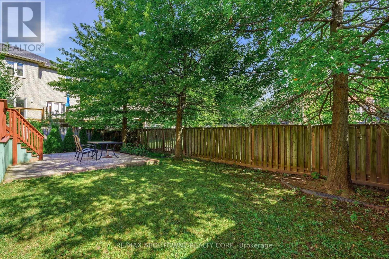 50 ft wide backyard space - 2381 Grand Oak Trail, Oakville, ON