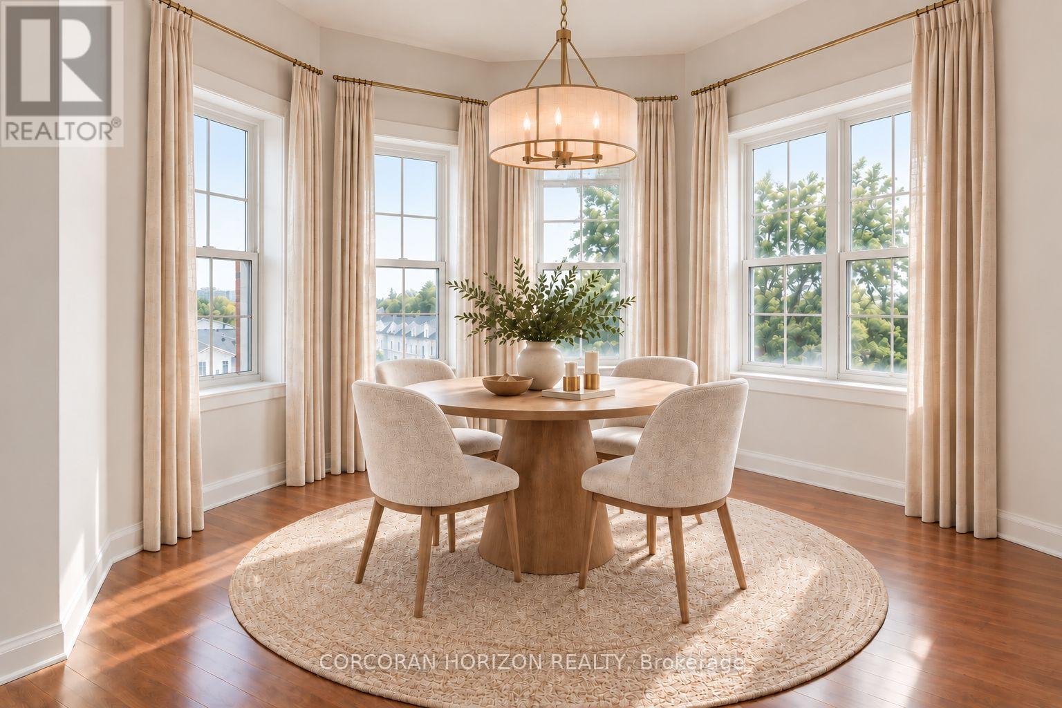 Dining room filled with natural sunlight - Ph3 - 35 Hunt Avenue, Richmond Hill, ON