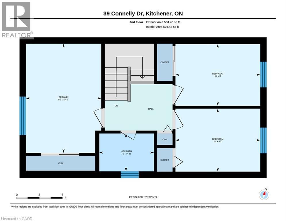 Floor plan - 39 Connelly Drive, Kitchener, ON