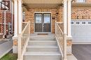 Brick facade with stone accents - 61 Duckworth Road, Cambridge, ON 