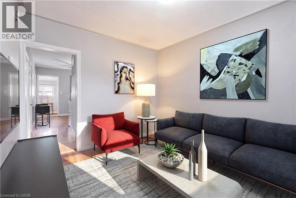 Virtually Staged Photo - 77 Province Street N, Hamilton, ON