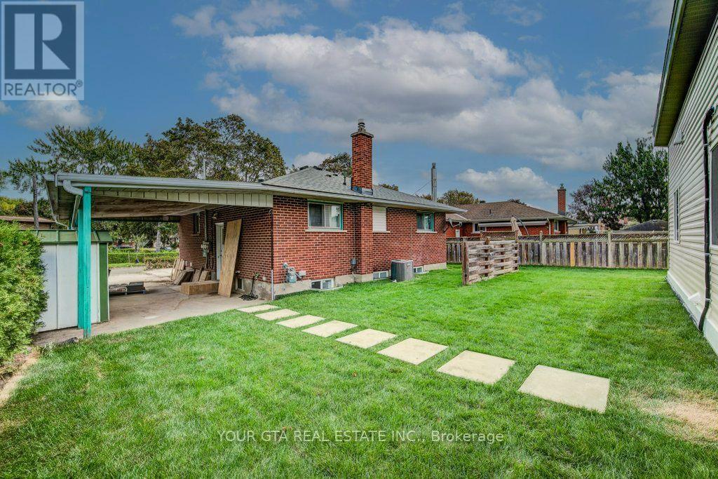 Backyard - 102 Massey Avenue, Kitchener, ON