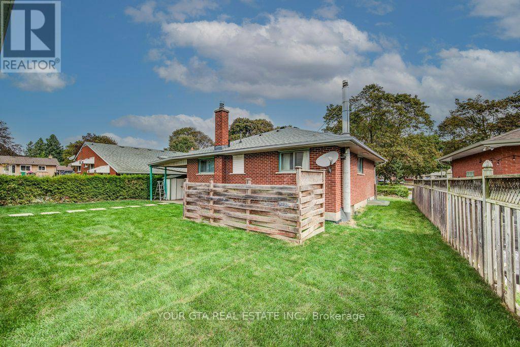 Backyard - 102 Massey Avenue, Kitchener, ON