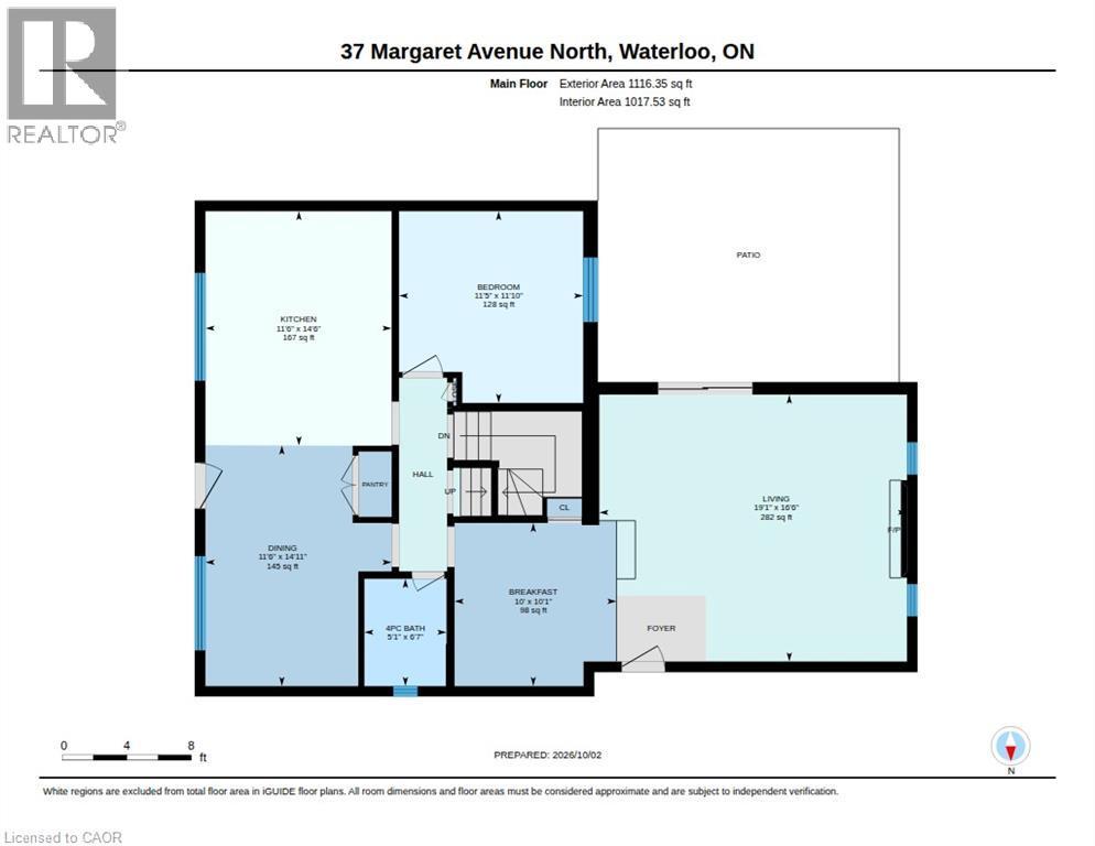 Floor plan - 37 Margaret Avenue N, Waterloo, ON