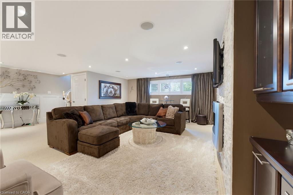 Lower level Recretion room. - 77 Yellow Birch Drive, Kitchener, ON