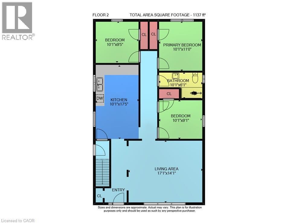 Floor plan - 11 Selkirk Avenue, Hamilton, ON