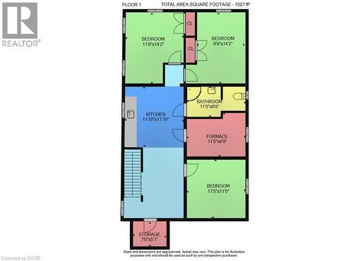 Floor plan - 11 Selkirk Avenue, Hamilton, ON 