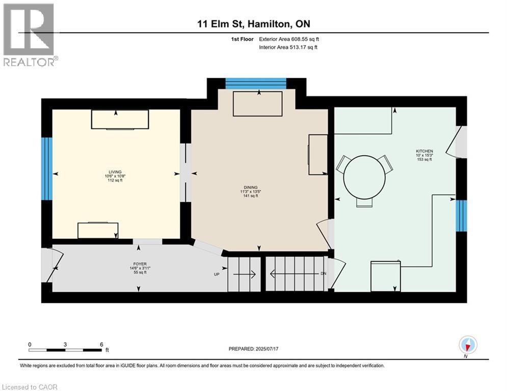 Floor plan - 11 Elm Street, Hamilton, ON