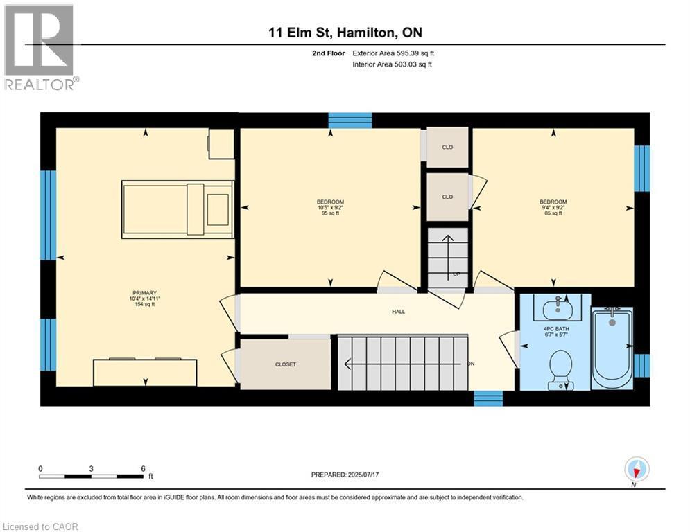 Floor plan - 11 Elm Street, Hamilton, ON