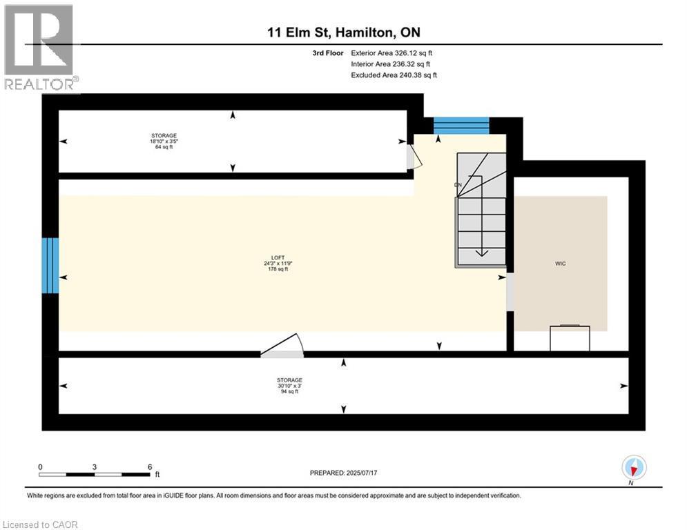Floor plan - 11 Elm Street, Hamilton, ON