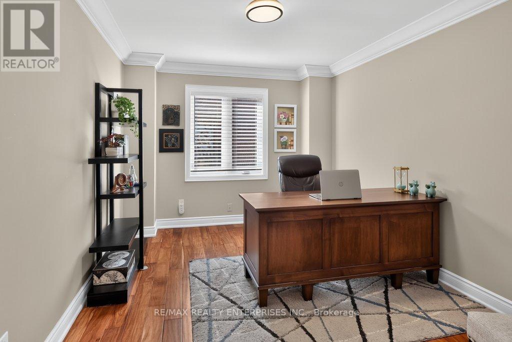 Main Floor Office, Large Window, Hardwood Floors - 1634 Tipperary Court, Mississauga, ON