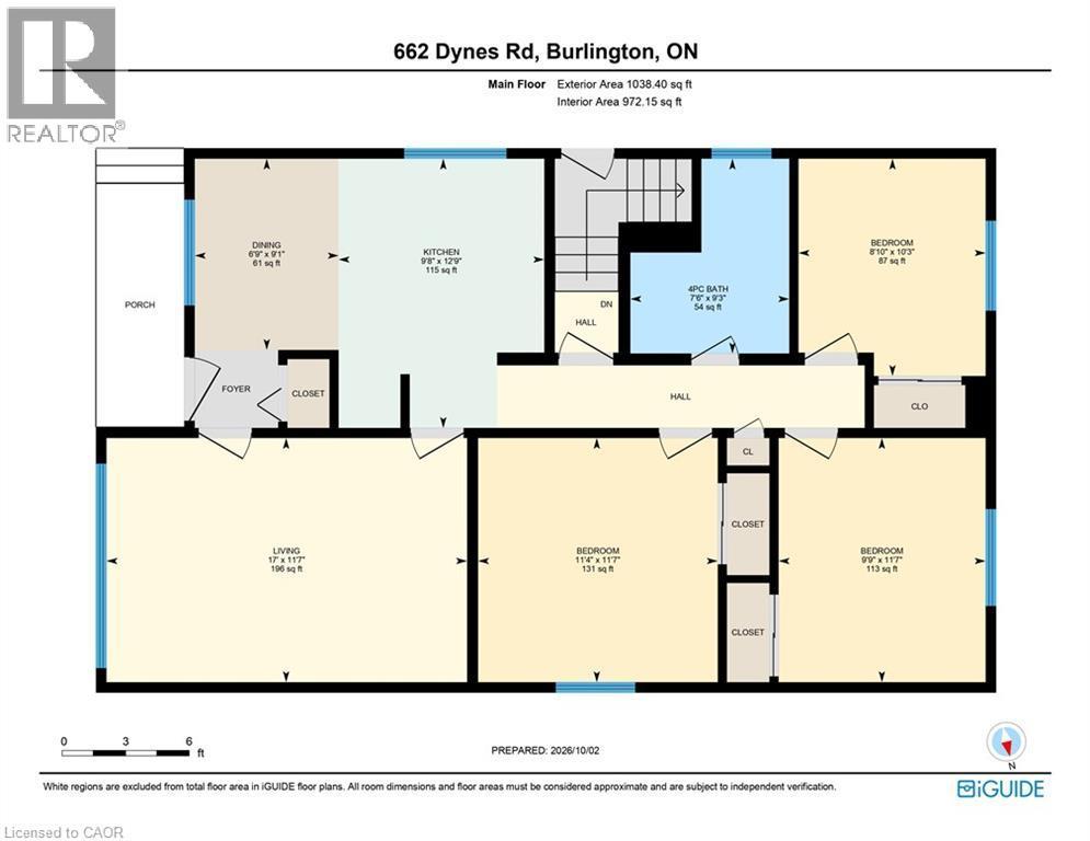 Floor plan - 662 Dynes Road, Burlington, ON