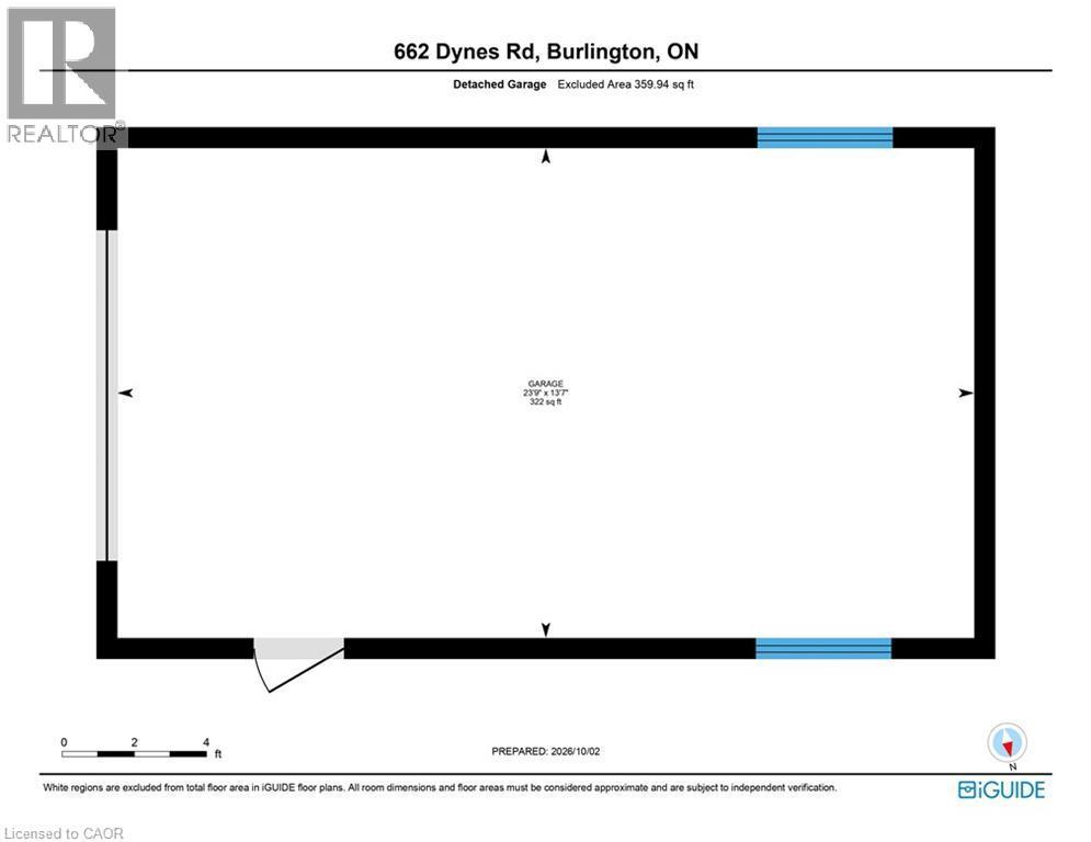 Floor plan - 662 Dynes Road, Burlington, ON